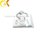 2013 Hot crystal decoration fashionable stainless steel rings
